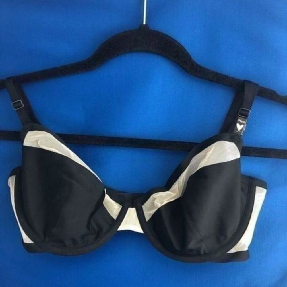 Bra 34D LUXE LINGERIE UNLINED MESH DEMI